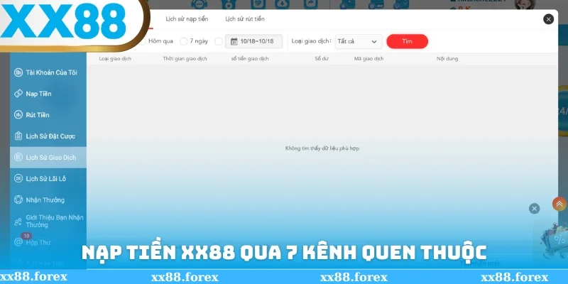 Hướng dẫn giao dịch cơ bản qua 7 kênh